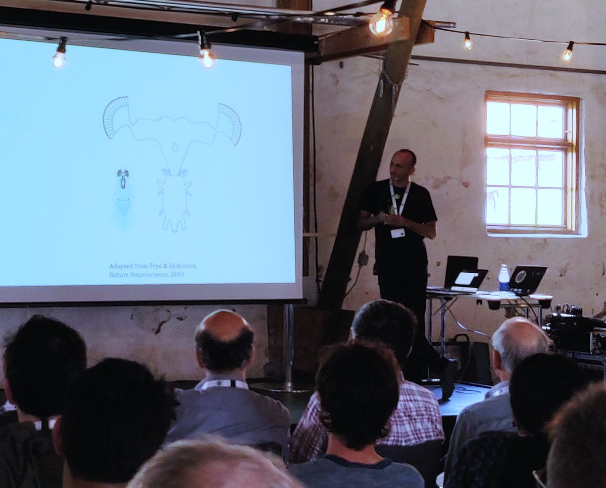 LundVision's tweet photo. Pictures from the last day of #ICIV2019. Amazing plenary on #CentralComplex compass by Vivek Jayaraman from @HHMIJanelia. https://t.co/SneQWIvD8r