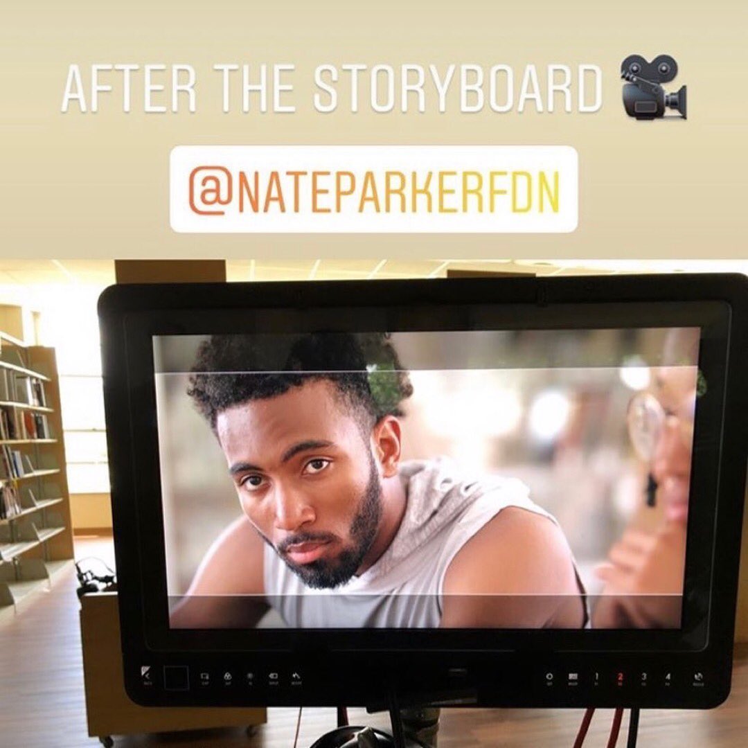 NateParkerFdn's tweet photo. Students from the #NateParker #SummerFilmInstitute framing a scene for this year’s short film #CultureShot at #NPFSummerFilm #NateParkerFoundation #BuildAPipeline #BlackFilmmakers #Storyboarding #IAmAnArtist @dwfilm https://t.co/2UI0aXiBqR