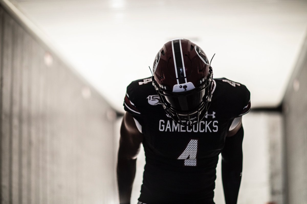 GamecocksOnline's tweet photo. It is official... @GamecockFB is taking it back to the 1980s!

#Gamecocks x #CFB150 https://t.co/8xlow8Y5kM