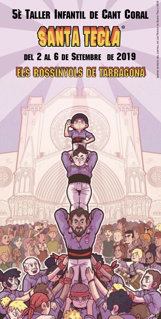 InfantilCor's tweet photo. Ja tenim de nou els nostres tallers de #santatecla !! Es realitzarà a l’antiga audiència i recordeu que les places son limitades!! Animeu-vos!! @pauricoma @TGNAjuntament @TGNcultura @holatarragona @CORCIUTATDETGN https://t.co/okHK7cvboA
