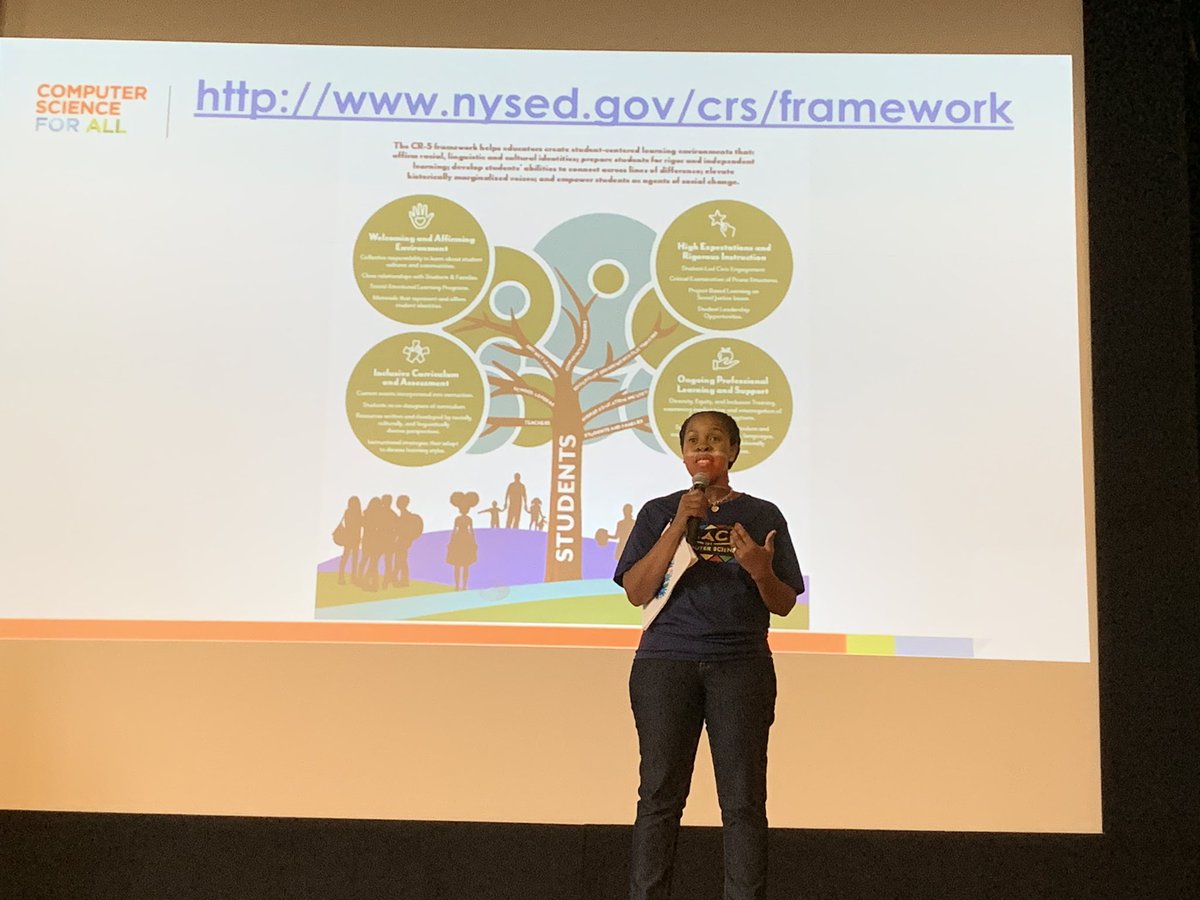 tayGraf's tweet photo. Congrats to the NYC #CS4all #CRSE team on an engaging &amp; enlightening presentation at this year’s #CSI2019 #CSMatters https://t.co/FspXRcxg9R