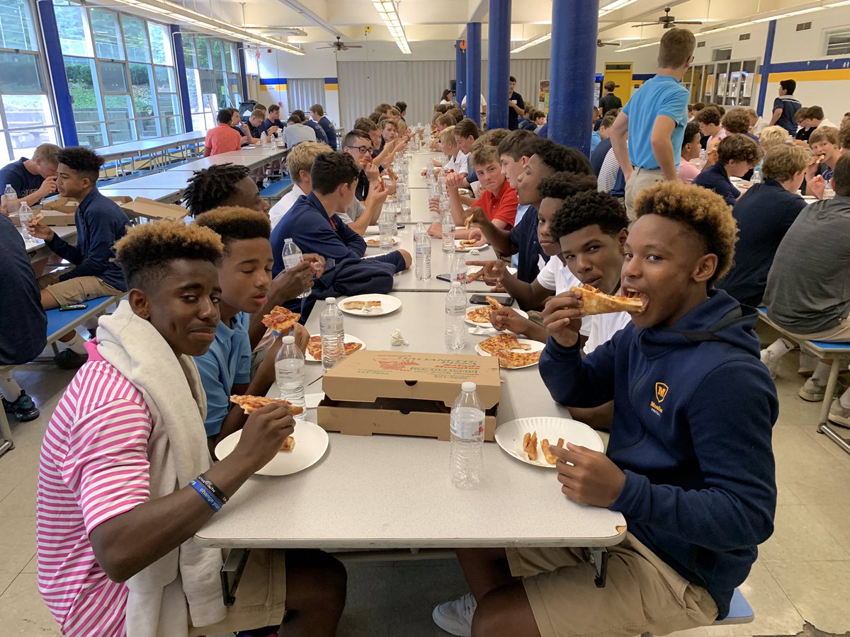 MoellerFootball's tweet photo. GREAT having all the freshman on campus for orientation. Fun watching our guys meet the rest of their brothers! #Classof2023 #ReMarkableMen #TheStandardisExcellence https://t.co/J9tg2qIgpA