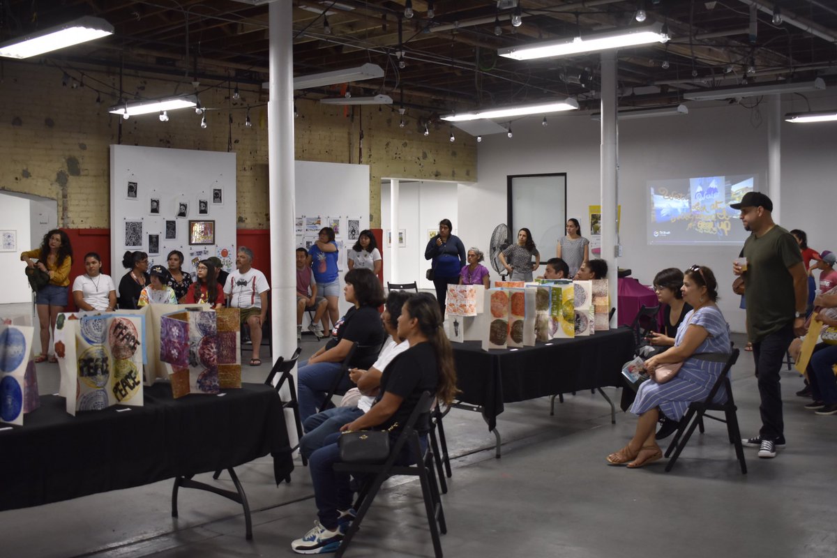 The final week of SHG’s S.O.Y. Artista program concluded on Saturday with our summer exhibition! Student work from the course of the summer was shared with friends and family. Thank you all for another great year of S.O.Y. Artista!🎨✨ #SOYArtista #SHG1973
