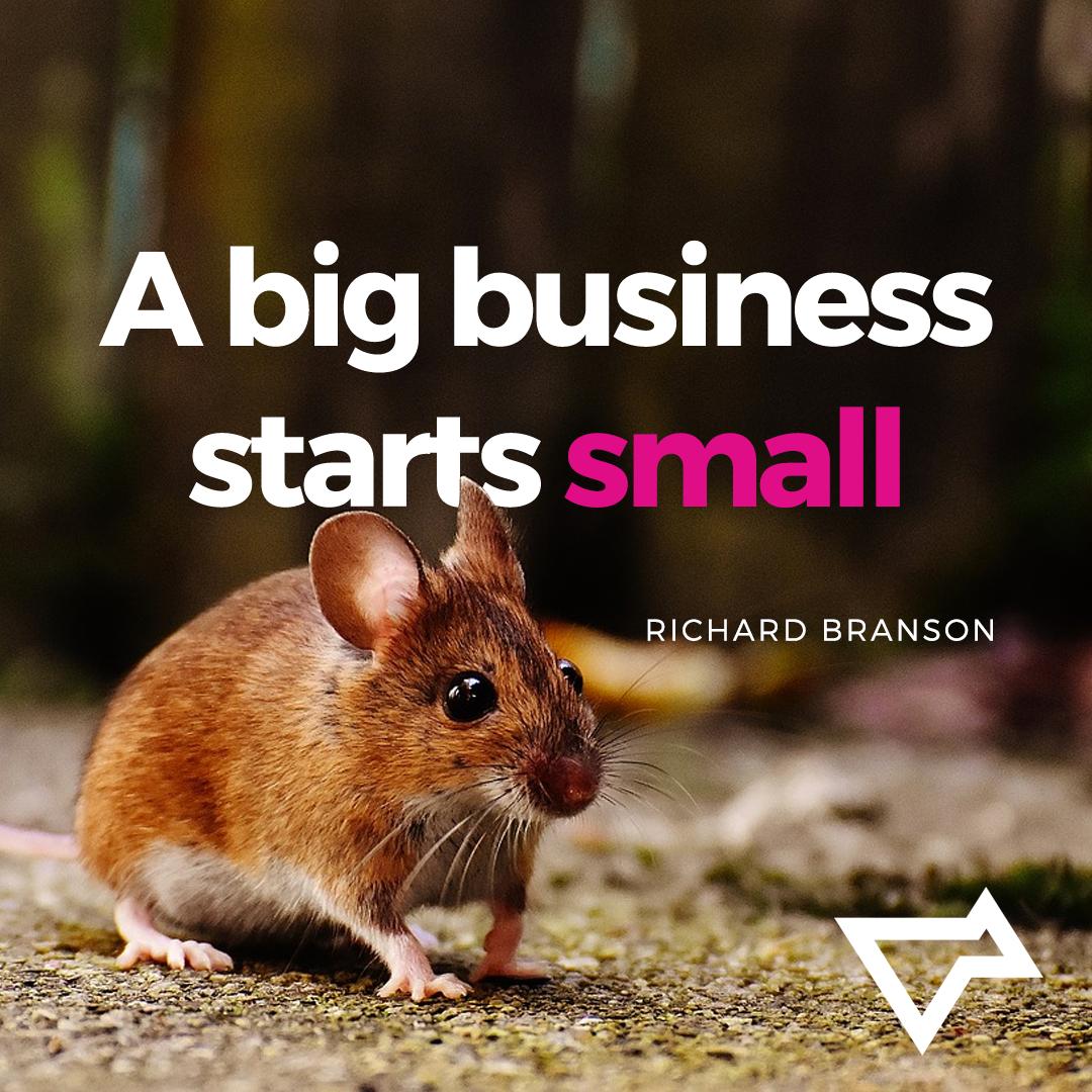 It’s easy to compare ourselves to our competitors and industry giants, but every business has to start somewhere - and that usually means from nothing! Be consistent, and don’t give up! #smallbusinessuk #ukbusiness #business #entrepreneur #motivational #motivationalquote #startup