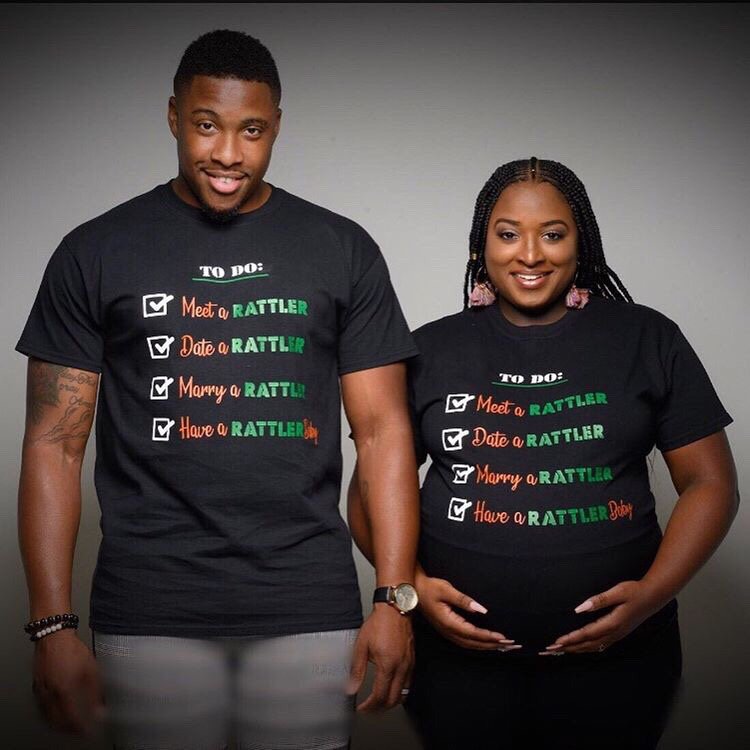FAMUALUMNI1887's tweet photo. You may just fall in love while attending FAMU 🐍❤️ Every story is unique and every Tuesday we would like to feature married (or engaged) couples for a #RattlerLoveStory 🐍😁❤️ This week for #TrueLoveTuesdays Check our more on Instagram! https://t.co/K8ev7wrpp8