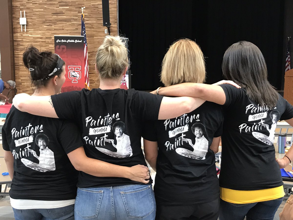MBHSart's tweet photo. 😆 #leadmbhs  sporting our love of Bob. Painters gonna paint! https://t.co/PlL71MHG2Z