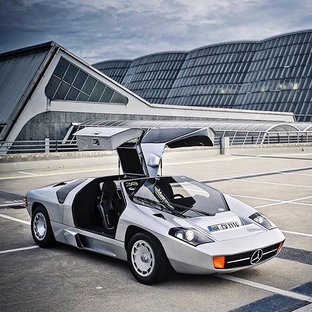 BHCarClub's tweet photo. #RP @mercedesbenzusa
- - - - - -
With its gullwing doors and futuristic wedge-shaped design, the Mercedes-Benz CW311 concept car looked unlike anything else when it was completed in 1978. #CW311 📸 @marcus_krueger https://t.co/Zdn9RfQnxP