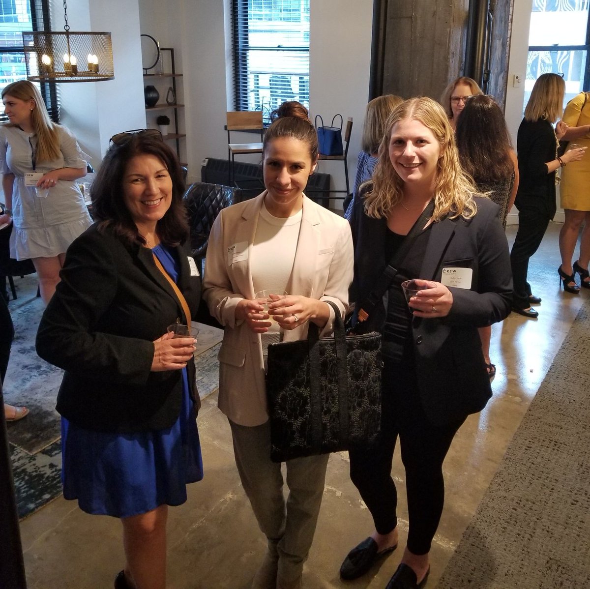 Thanks to everyone who joined us for Cocktails &amp; Conversations and to <a href="/Bearcc1/">BEAR Construction Company</a>  for hosting! Check out our new Instagram for more photos from the event: <a href="/crew_chicago/">CREW Chicago</a> #WomenInCRE #Networking