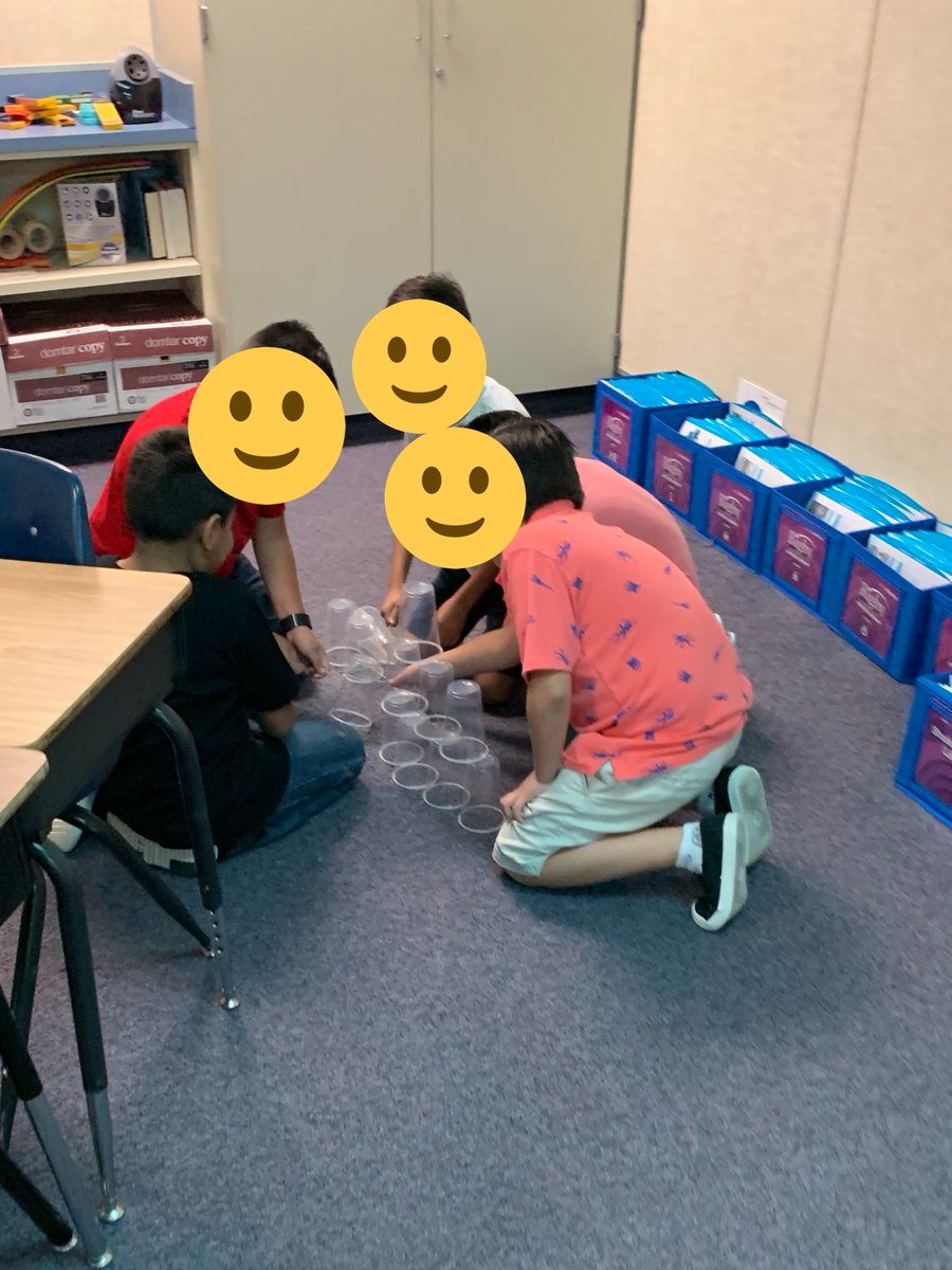 WeaverClass's tweet photo. For the first day back to school, we are doing some team building while working on having meaningful conversations with each other! https://t.co/9bF0Wg6ZKJ