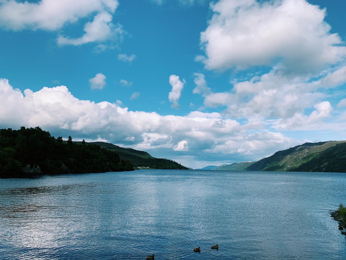 heliosesu's tweet photo. Team entering Loch Ness, doesn't look long at all! #dofe #qsa https://t.co/9kjcaS2FIF
