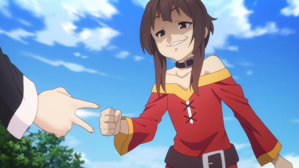 Bro did not hesitate 💀#konosuba #kazuma #anime #edit #meme #fypシ