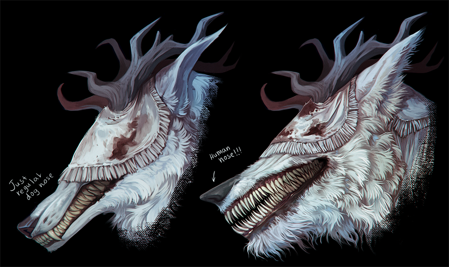 “Vicar Amelia, how I perceived her before I played Bloodborne, vs how she a...