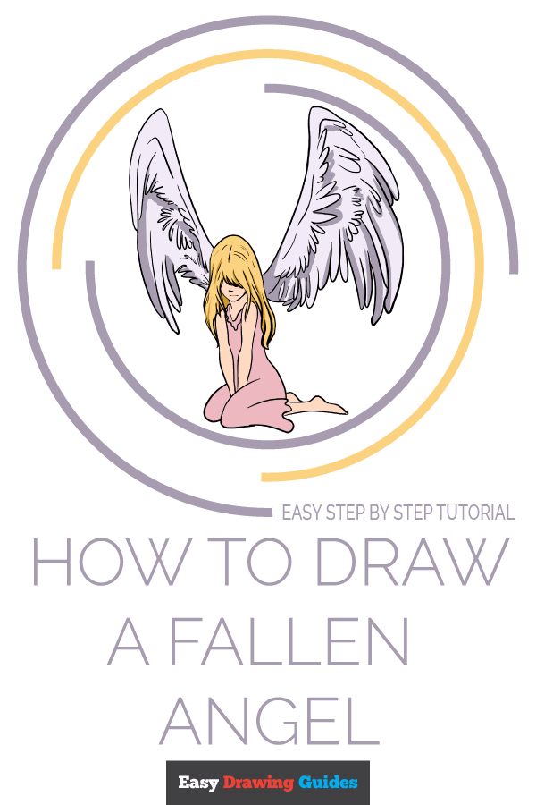 Fallen Angel Drawing Image - Drawing Skill