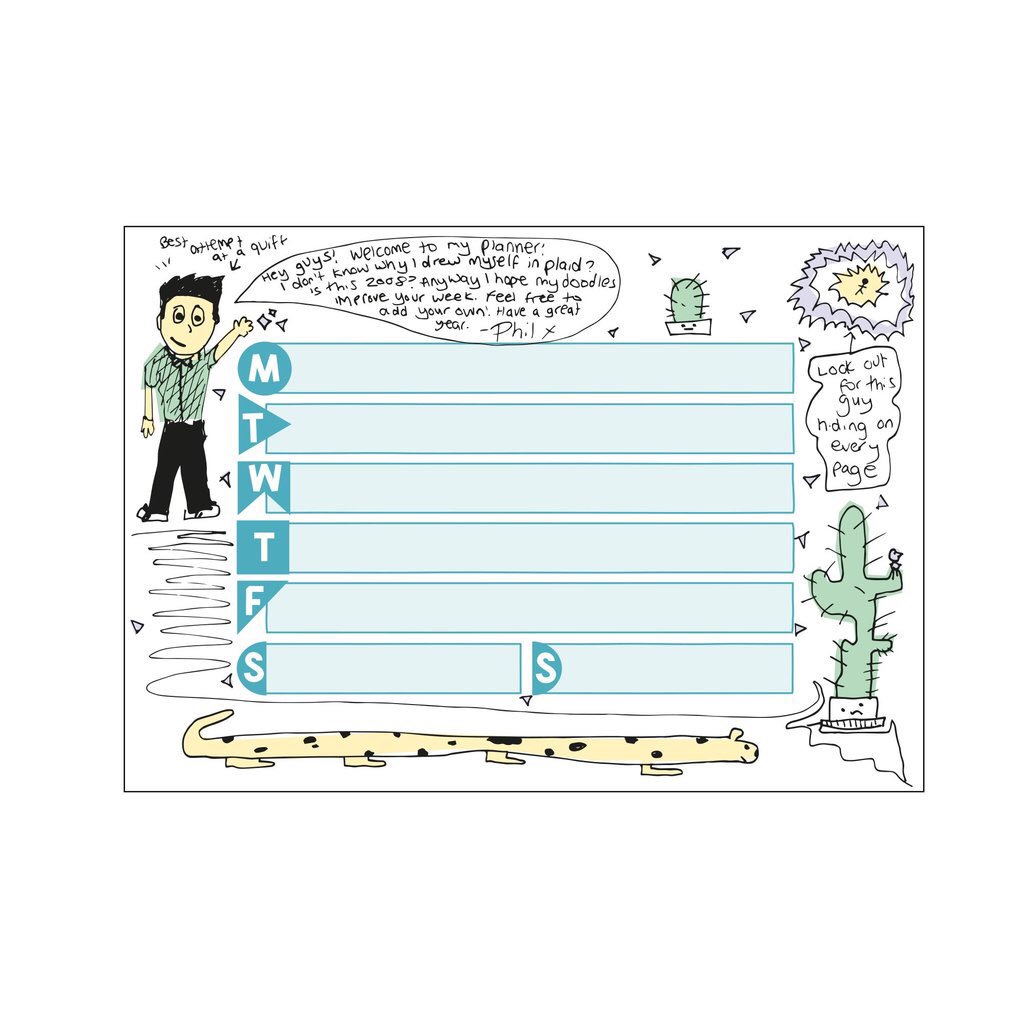 Back-to-class blues? Get organized with 52 weeks of doodles by <a href="/AmazingPhil/">Phil Lester</a> ✏️📒〰️ 

✨ Planners now 50% OFF! ✨

amazingphilshop.com
us.amazingphilshop.com
at.amazingphilshop.com