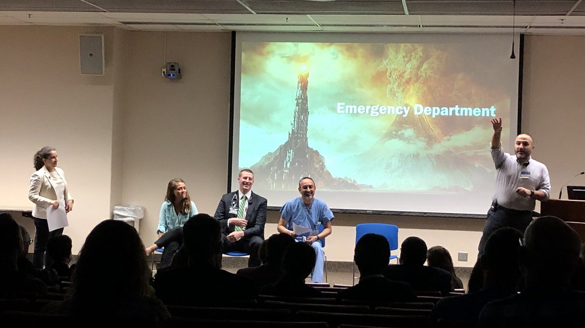 Amazing and Awesome ED Critical Care conference on GI bleed. Building capacity, understanding, and collaboration through reviewing a case that went well. I’ve never seen so many consultants at a conference. 🍕 didn’t hurt too 😉

<a href="/MayoPCCM/">MayoPCCM</a> <a href="/MayoClinicEM/">Mayo Clinic Emergency Medicine</a> <a href="/MayoFacDev/">Mayo Clinic FacDev</a>