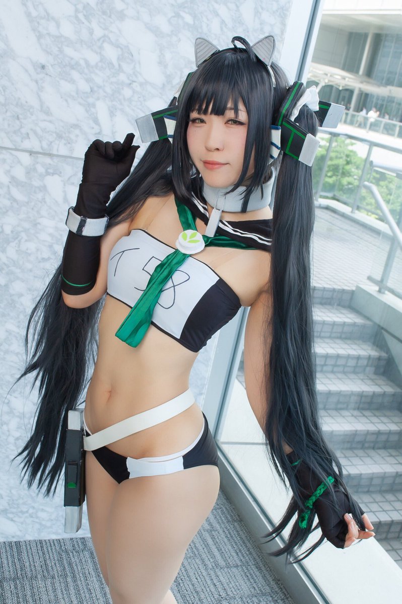 Arisamaru ﾋｷｺﾓｯﾃﾙ C96 となコス 伊58 アズールレーン Phpto Sugasugamomiage C96コスプレ となコス4日目 C96 碧蓝航线 Azurlane