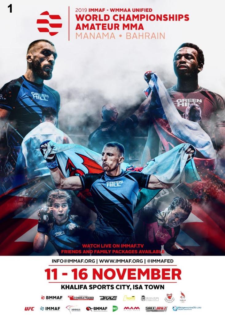 IMMAFed's tweet photo. HAVE YOUR SAY

As we edge closer to the #MMAWorlds2019, we're giving OUR COMMUNITY the power to choose this year's official Championships poster.

Leave a comment with your choice (1, 2, or 3) and tell us what you love about it. https://t.co/HokPFJcZoJ