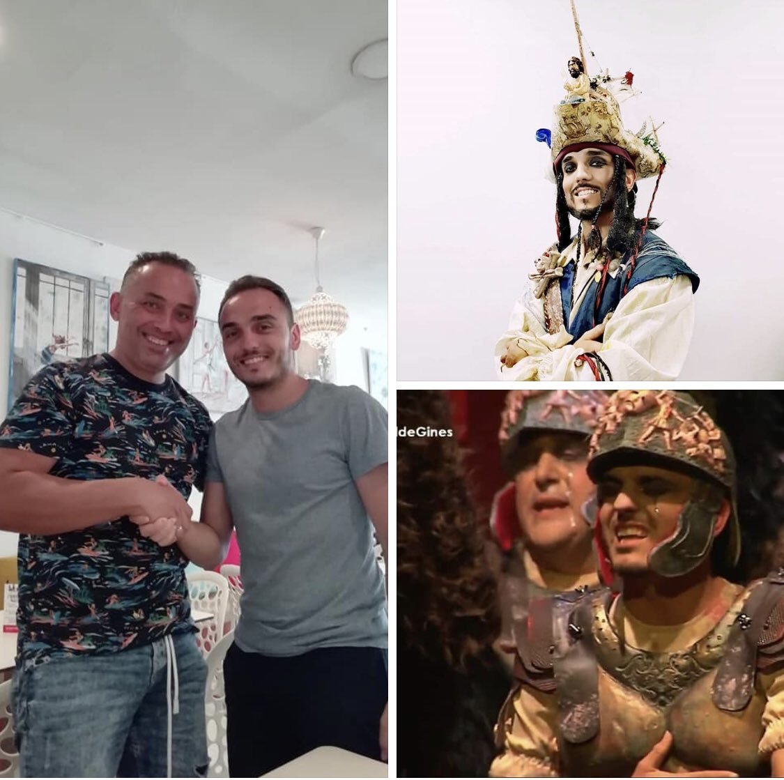 Buenas tardes familia! Vamos con otra nueva incorporación para el grupo!

Desde la comparsa "La última legión" llega Ángel. Viene a seguir sumando a este grupo experiencia y gran voz. Conocido ya por muchos en el Carnaval Nazareno. BIENVENIDO AL REINO!