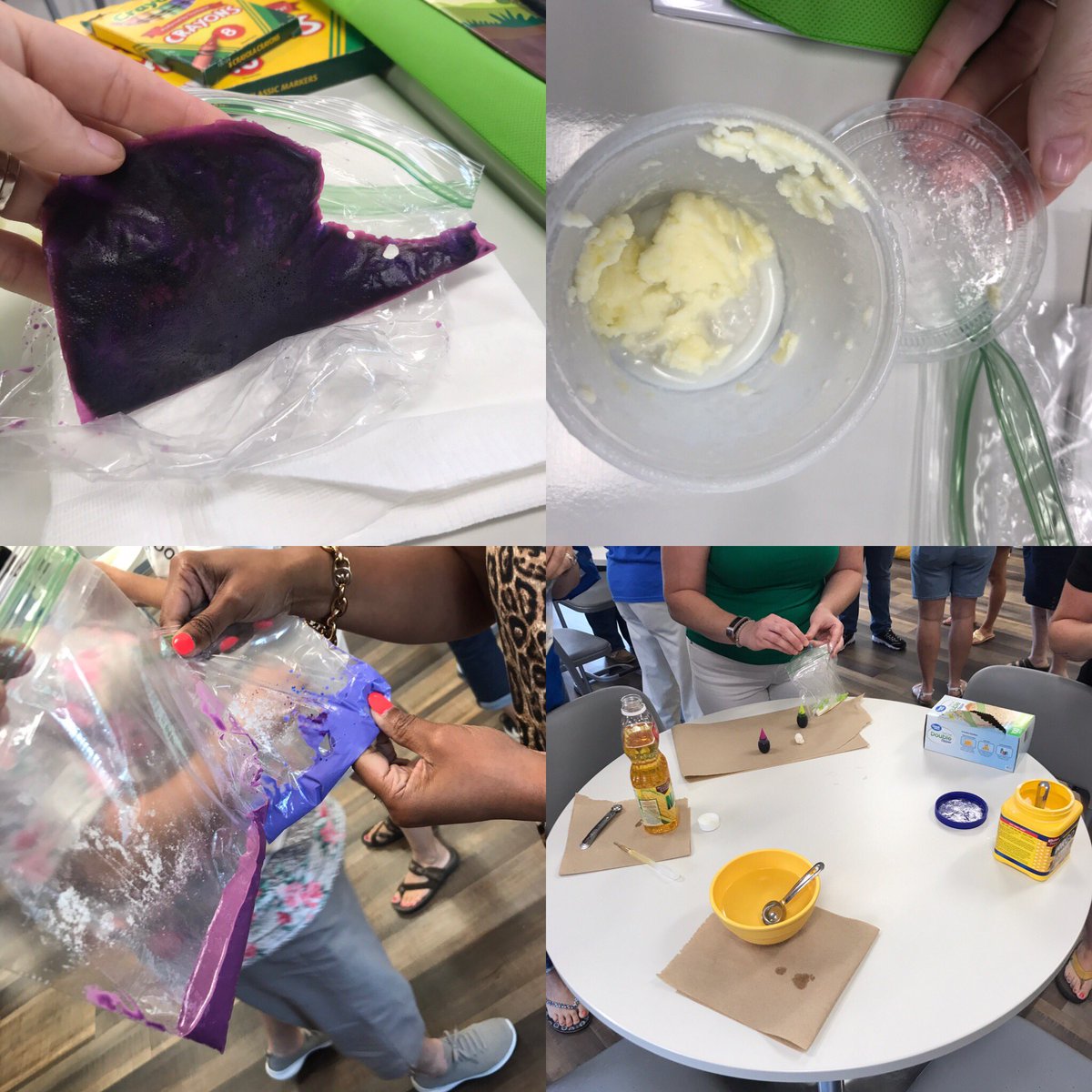 nstreet_teaches's tweet photo. LOVED everything about today’s PD w/ @AgintheClassVA &amp;  @IWCSchools! Networking, new lessons, endless PBL ideas, &amp; a visit to the farm! 🐷 Thank you for the FREE PD and valuable resources! #windsorfarm #agintheclass #wemadebutter #wemadeplastic #babygoatsbestillmyheart https://t.co/jCwsEKNBFM