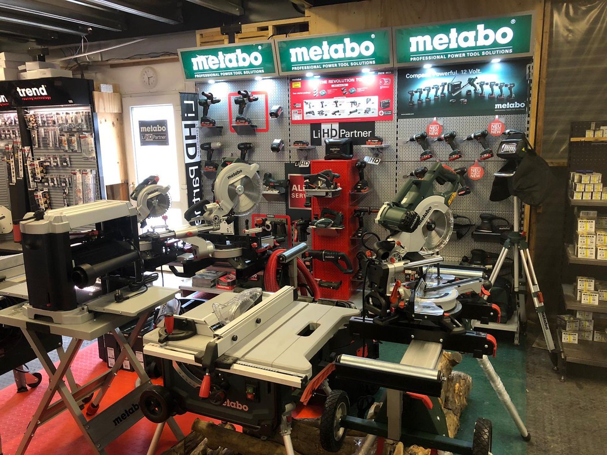 MetaboUK's tweet photo. We are very pleased to announce our latest LiHD Partnership with West Country Machinery for Wood! #LiHD #metabo https://t.co/yTlQFkmsj2 https://t.co/iYTH6FeZxV