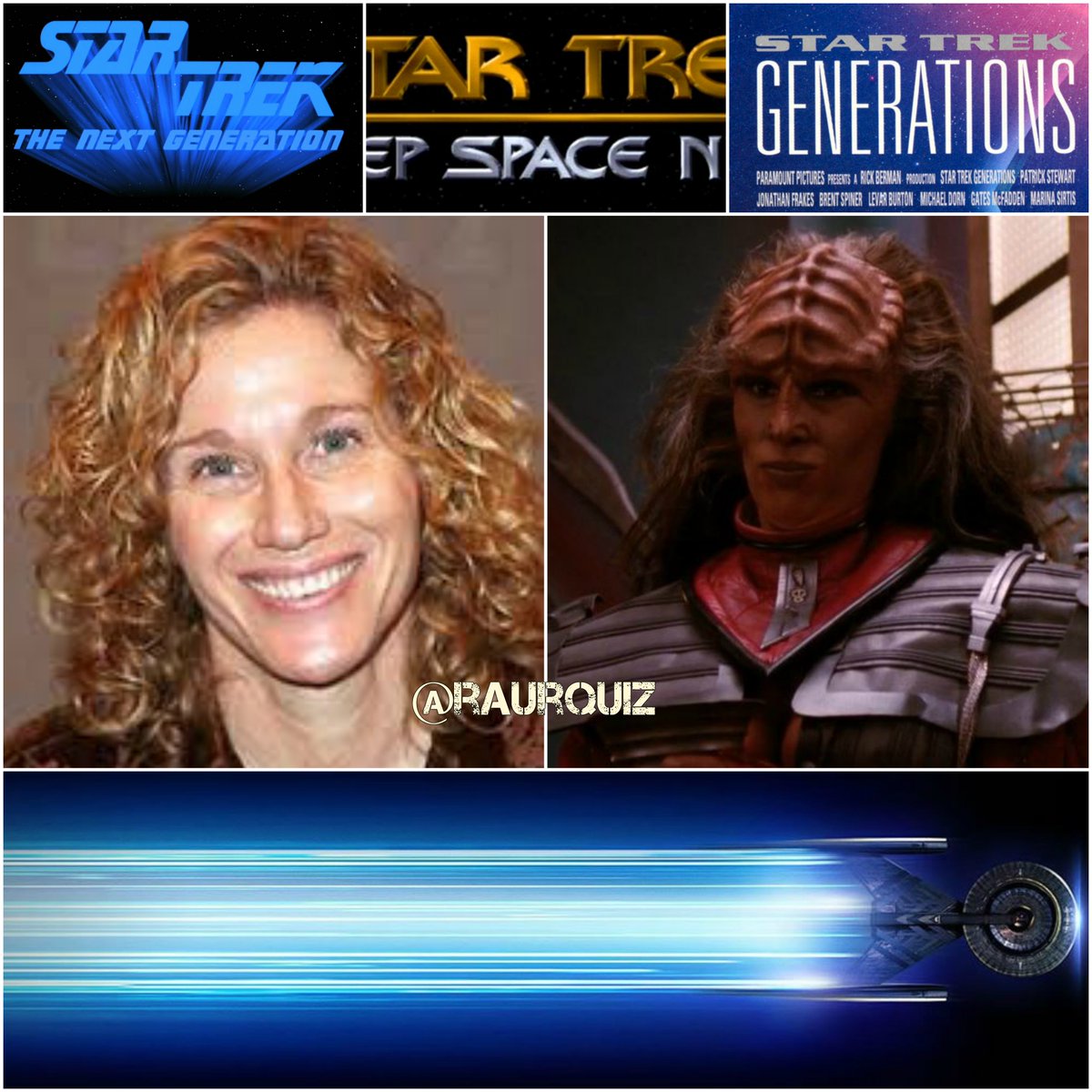 raurquiz's tweet photo. #qepd #BarbaraMarch #rip #actress #Lursa #klingon #startrek #thenextgeneration #deepspacenine #generations #totalsecurity #lalaw #bloodties #nightheat #startrek52 @TrekMovie @TrekCore @StarTrek @StarTrekNetflix @startrekcbs https://t.co/mdNAnobnEv