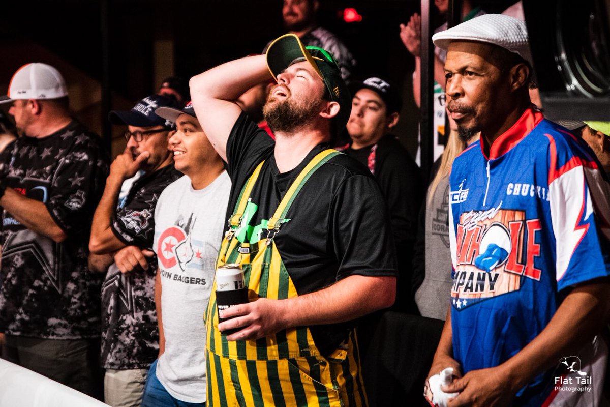 iplaycornhole's tweet photo. How we feel about the season being over 😞
Luckily the next season isn’t too far away! Stay tunes for more info about the championships and all things 2019-2020! https://t.co/hLaTbVccgY