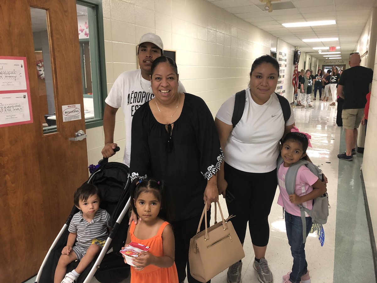 cabotsd's tweet photo. .@CentralCabotpK4 It’s the First Day of School and we are loving the sound of Central students in our hallways and classrooms! #CETribe https://t.co/kABfk4aUl3