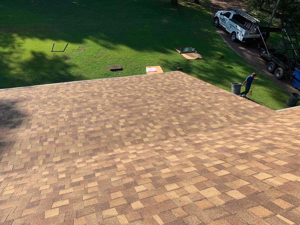 MorseRoofing302's tweet photo. Yesterday’s Roof Replacement in Georgetown on this beautiful home we installed #CertainTeed’s Resawn Shake #LandmarkPro Shingles.
This customer chose to go with our PRO due to the max definition colors as well as the extra shingle weight & warranty.
#MorseRoofingandSiding https://t.co/4zfcV7bAhP