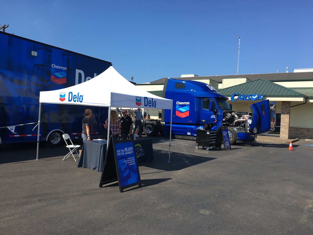 OTAOregon's tweet photo. Thanks to #OTAMember Carson Products & Services for inviting us to participate in their Customer Appreciation event in Eugene today! #carsonoil #trucking #oregontruck https://t.co/XGJuNtHIoP