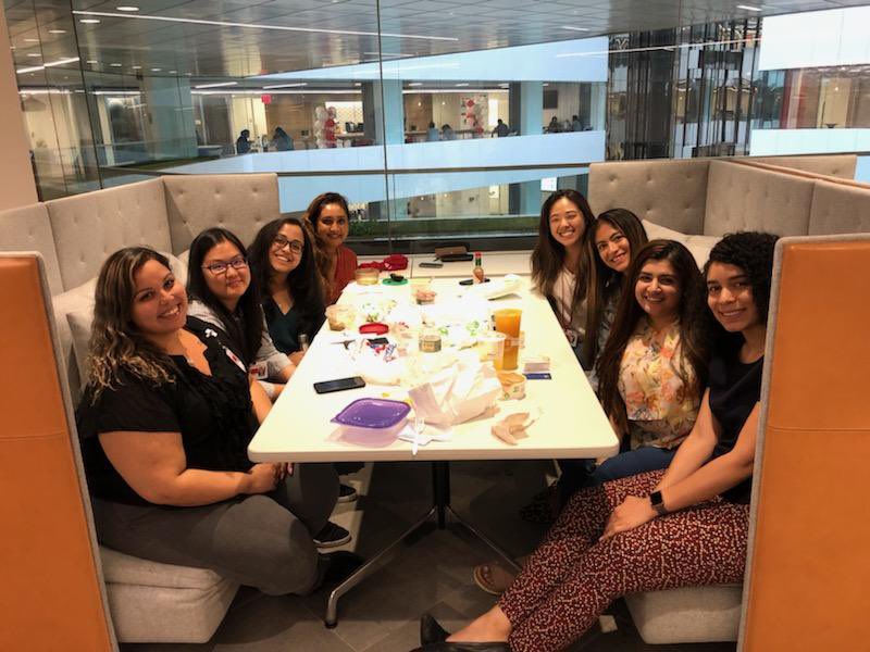 AlyssaNYP's tweet photo. During @duraynyp’s lunch, I was reminded of how lucky I am to have made several #BFAWs at @nyphospital. I enjoy coming to work largely because of them - they are truly a support system that inspires me to do my best work #WhereAmazingWorks https://t.co/SouhLudIGI