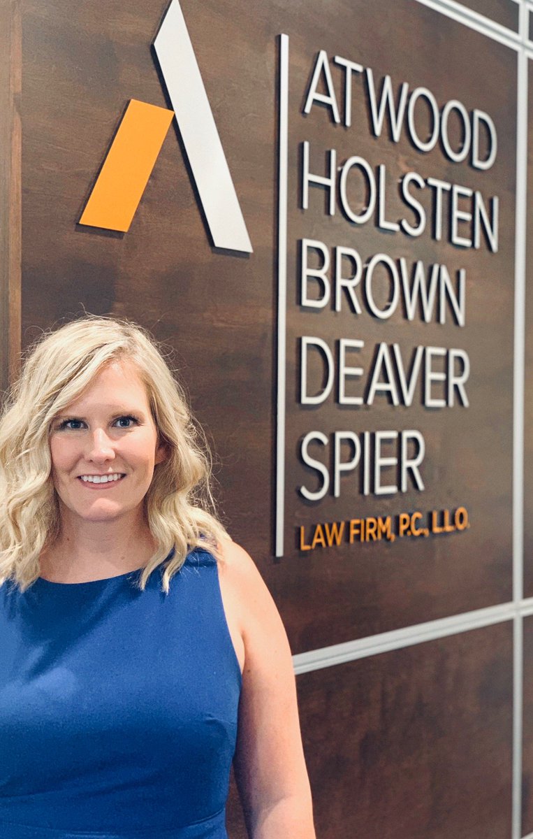 atwoodlawfirm's tweet photo. We are pleased to announce that attorney Brynne Holsten Puhl has recently been rated an AV Preeminent® lawyer by Martindale-Hubbell, a “lawyer rating” service established in 1868. This is the highest peer rating standard. This rank is held by only 10 percent of all lawyers. https://t.co/ss2ksSOjmT