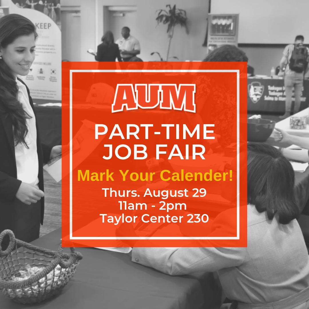 Hey Warhawks! Employers are coming to campus to recruit AUMazing talent like YOU! Be sure to stop by Taylor Center 230 on Aug. 29  at 11am to 2pm and give employers your best handshake🤝#HireAWarhawk  #AUMJoinHandshake

Register today at aum.joinhandshake.com!