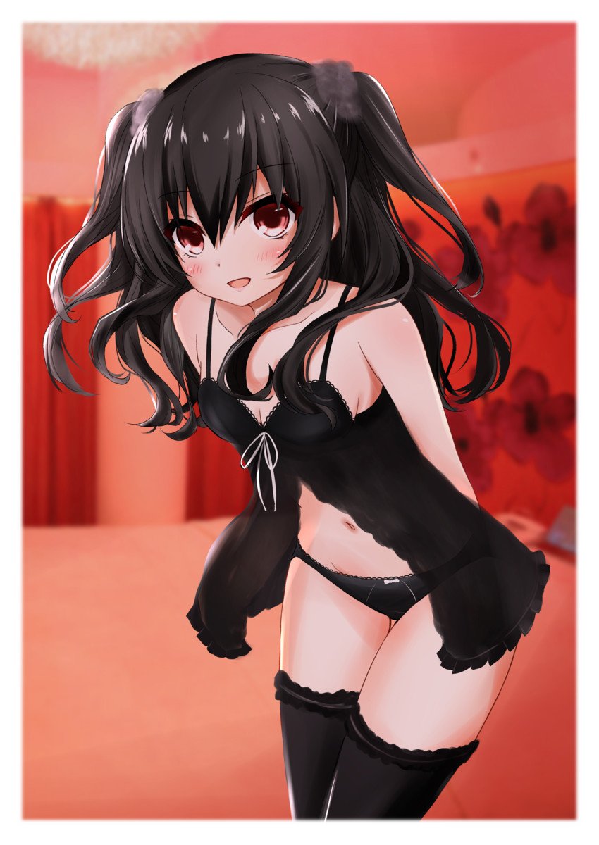 "Wanna spend the night~?"