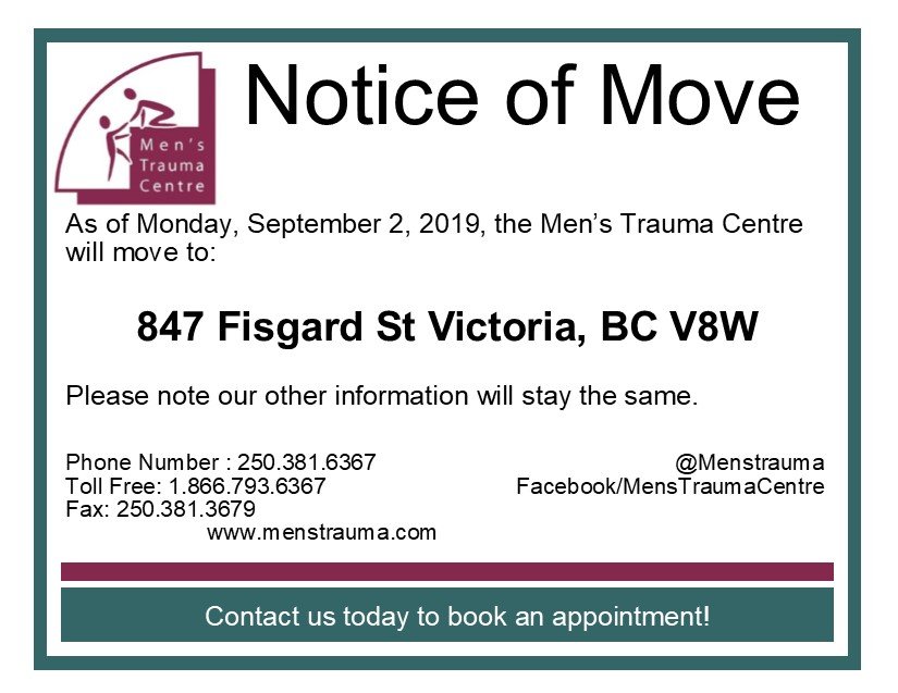 <a href="/menstrauma1/">@menstherapycentre</a> has found a new home.