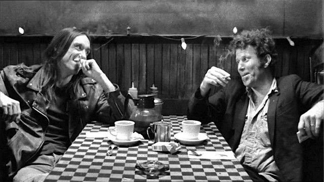 FoodDood4's tweet photo. Coffee &amp; Cigarettes, by Jim Jarmusch, stars Bill Murray, Cate Blanchett, Iggy Pop, Tom Waits, &amp; more. It tells stories with coffee &amp; cigarettes as the central theme. In reality, combining coffee &amp; cigarettes results in arterial stiffness. #FoodDood #Jarmusch #Coffee #Cigarettes https://t.co/hU7Uv28a1L