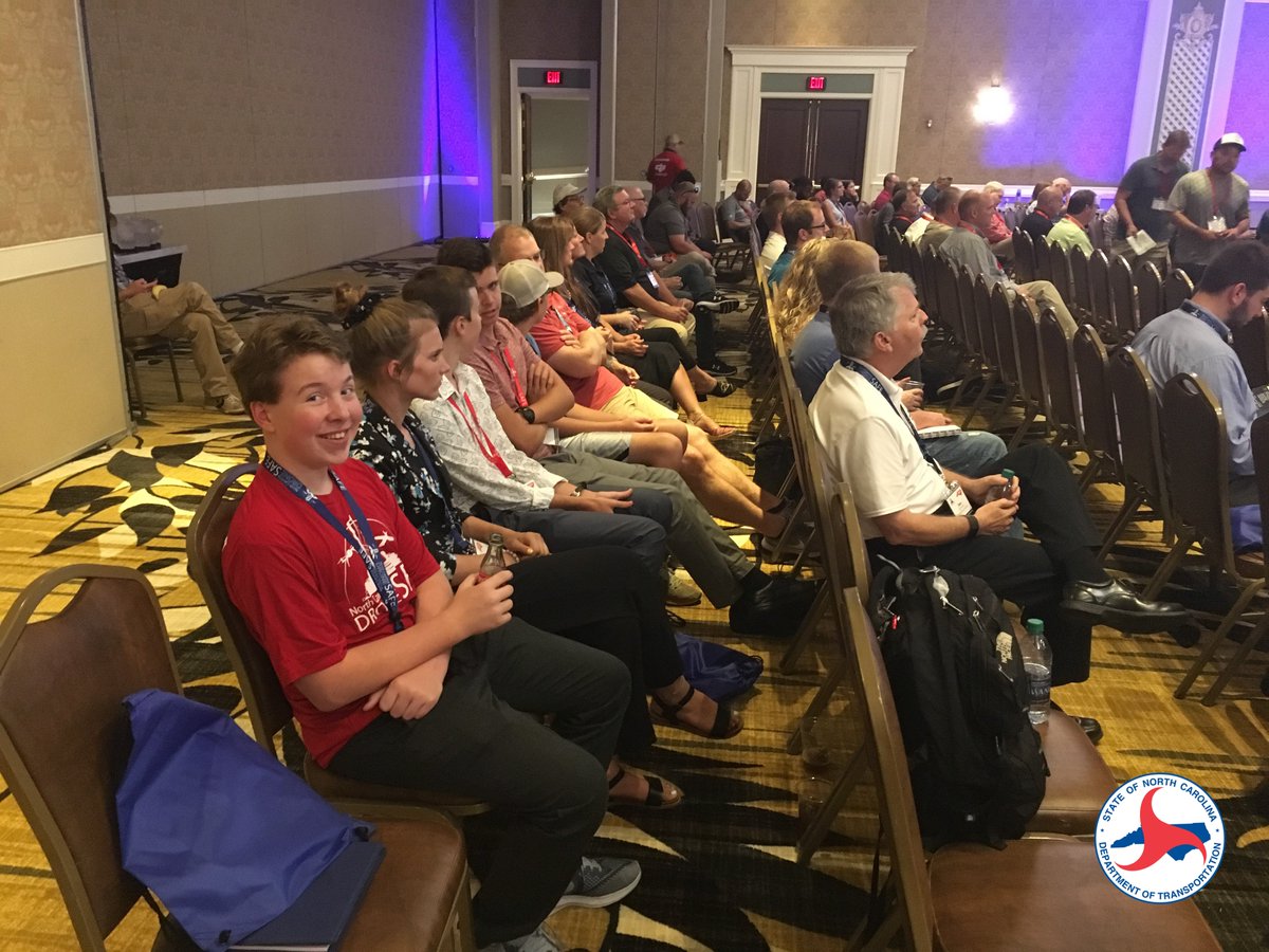 NCAviation's tweet photo. It's important to encourage the next generation of transportation leaders. At this year's #NCDroneSummit, 50 NC middle and high school students got the chance to attend, sitting in on sessions, meeting drone experts, and even getting some hands-on virtual flight time! https://t.co/e8KWIHIYqC