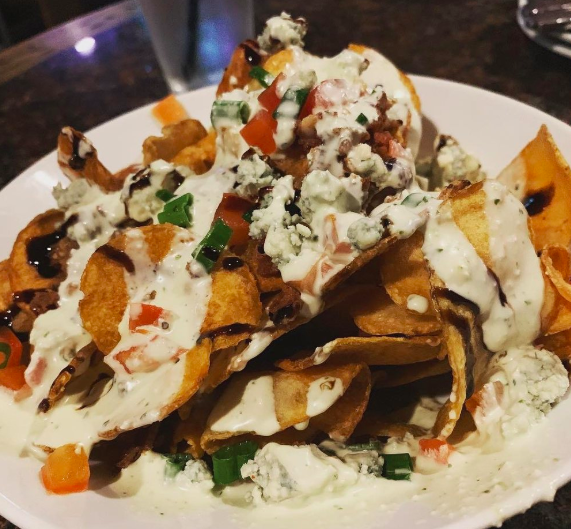 Nacho average nachos.
.
.
.
.
.
.
.
.
.
.
.
(photo: Paige G) 
#nachos #loadednachos #restaurantfoods #orlandorestaurantrow #whiskeyorlando #whiskeylovers #craftedcocktails #orlandofoodies #downatthewhiskey #whiskey