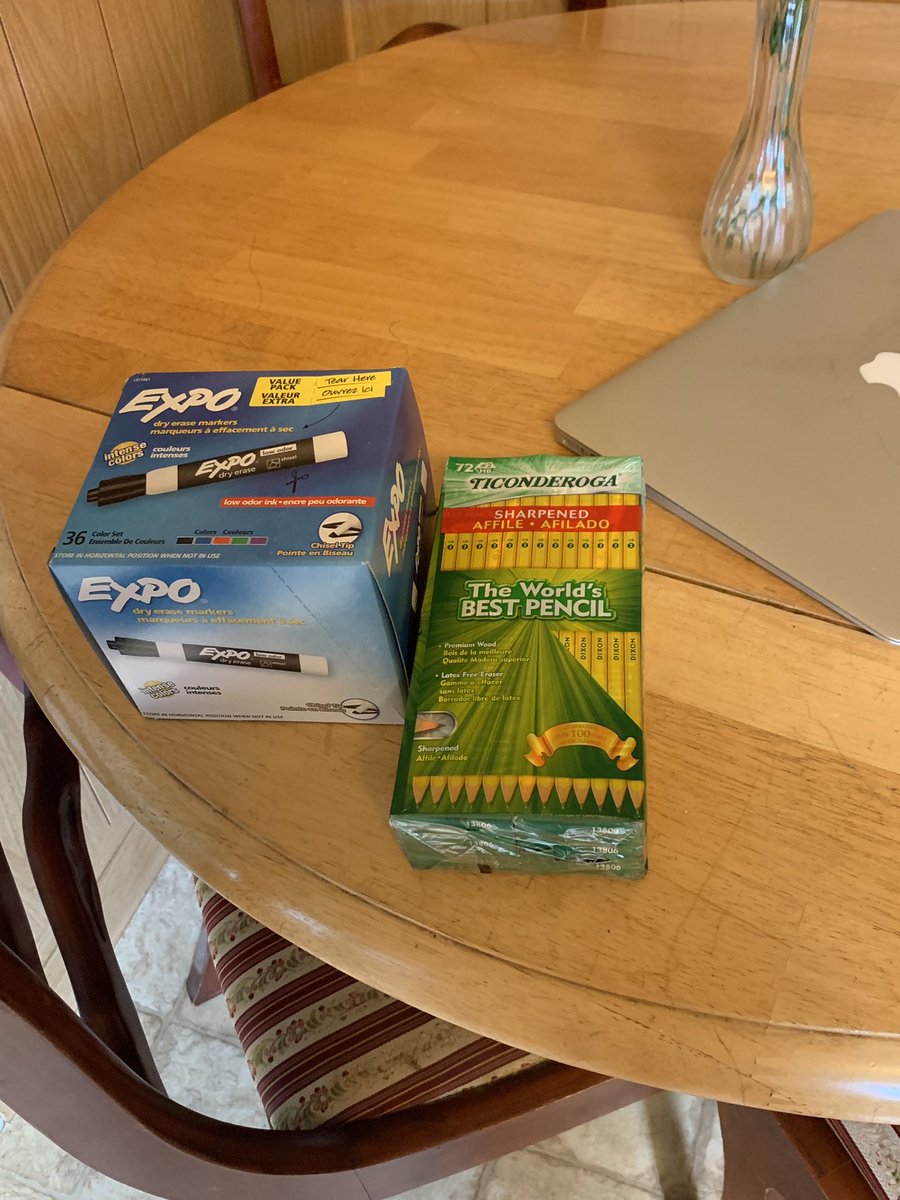 Super excited to have my first packages from my wish list at the house waiting for me.  Thank you to one of my future students for the thoughtful gesture.  Can’t wait to start this school year off right.  #clearmylist #clearthelists #support_a_teacher

amazon.com/hz/wishlist/ls…