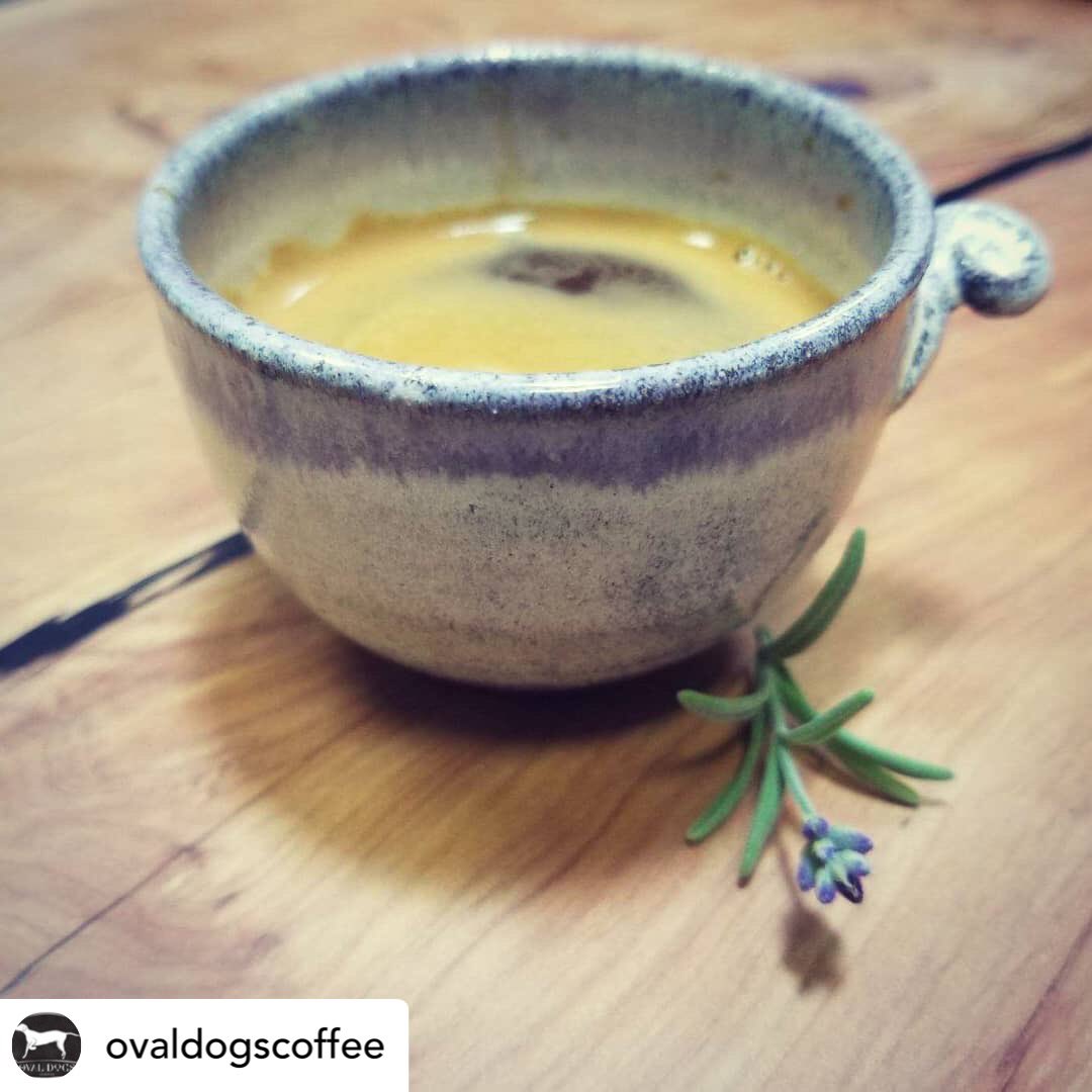 NMCoffee's tweet photo. Who else needs a shot (or two) of espresso out of these beautiful new espresso cups at @OvalDogs today? 🙋‍♀️ #nmcoffee https://t.co/GeWLTgoD7Q