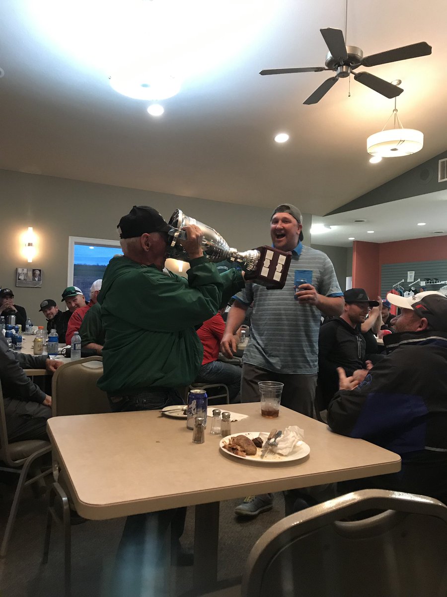 corporatecup1's tweet photo. The Corp Cup season 4 is in the books!! What an amazing group of guys and companies that support this event. This years results:
Champ - Chrysler
Conso - Regals
Parti - G Macs
Massive thank you to the wonderful staff at the Rosetown Golf Club!! This pic says it all...#thecorpcup https://t.co/DmrRom5UCo