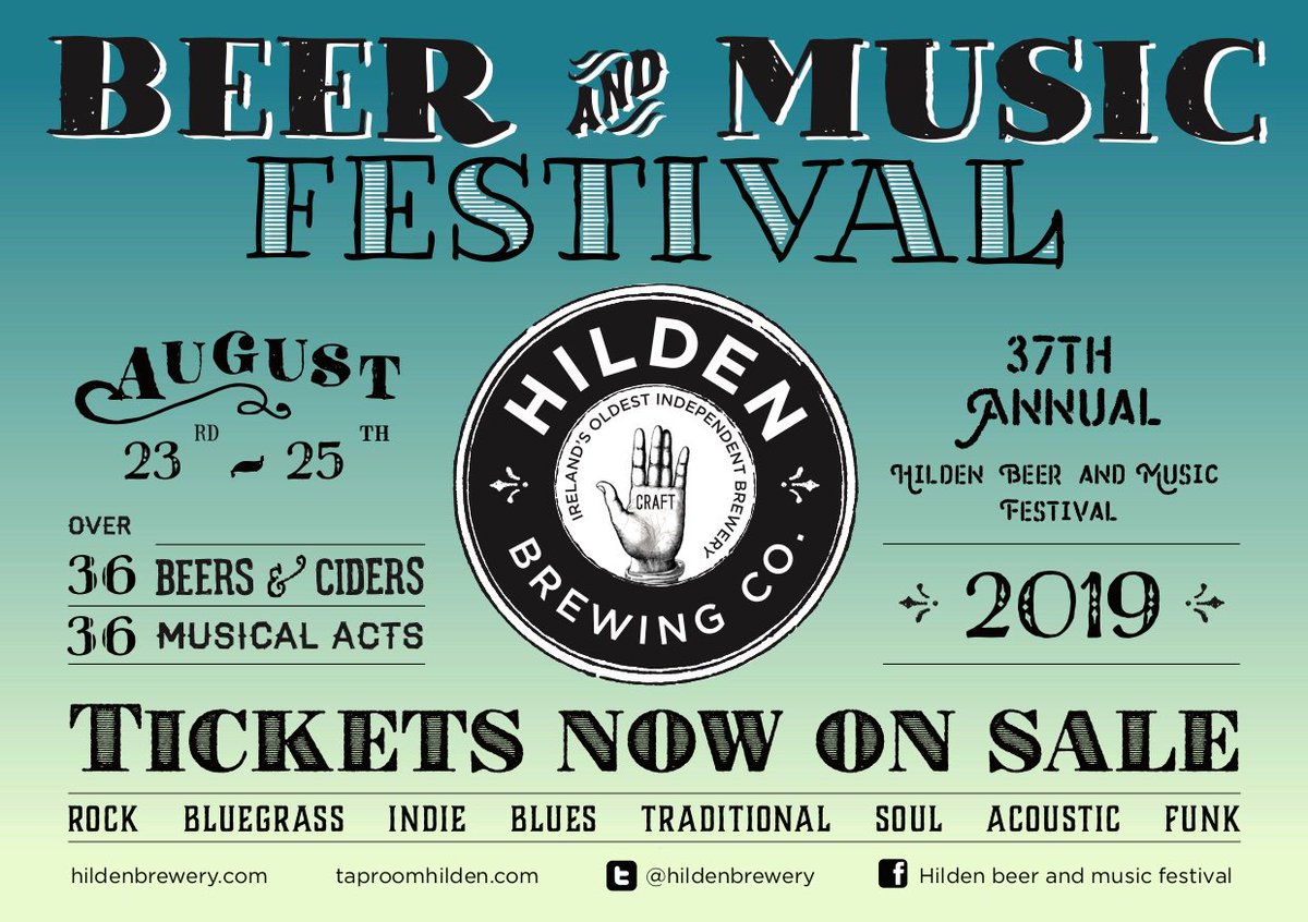ReasonsThree's tweet photo. Hey guys, we are excited to be playing @hildenbrewery Beer and Music Festival this year! We will be playing main stage on Saturday 24th August. Be sure to get a ticket at https://t.co/xmkppVI7ko 🤘#hildenbeerandmusicfestival #threereasons #beer #music https://t.co/elevh6MiTE