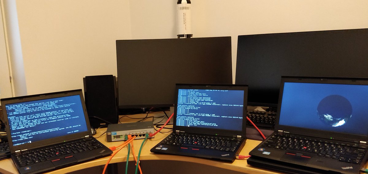 niclaszeising's tweet image. Virtualization is great and all, bit sometimes it&apos;s easier just throwing hardware at the problem. #FreeBSD #RUNBSD