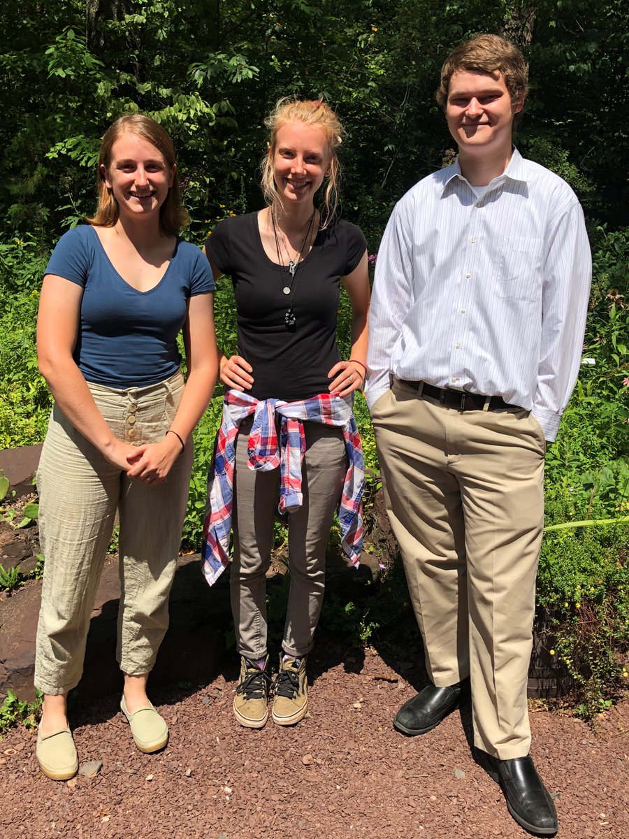 Bowmans_Hill_WP's tweet photo. We wanted to take a moment to thank our wonderful summer interns, Sabrina, Abby and Matt, for all of their hard work at the Preserve this summer. All the best in your senior year to each of you! #PlantNative #Bhwp https://t.co/LEBixTpofX