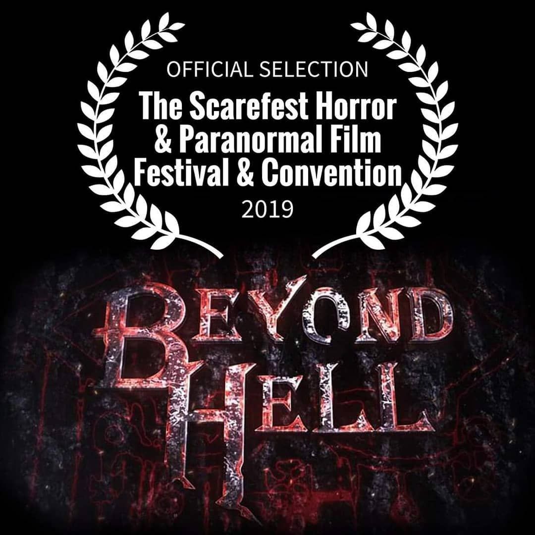 An 80's-style horror film we worked on "Beyond Hell" is an official selection for the ScareFest Horror and Paranormal Film Festival &amp; Convention! Congrats to the team at <a href="/darkspiritfilms/">Darkspiritfilms</a> #indiefilm #HorrorMovies