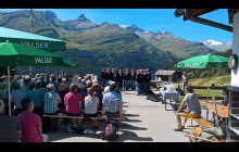 Herzliche Einladung zum #Berggottesdienst auf der #Gadastatt am Sonntag 18.08.19. Im Anschluss gemeinsames #Mittagessen. Musikalische Umrahmung #Akzent aus #Vals. #Graubünden