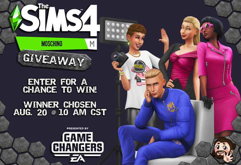 phirehero's tweet photo. How's about a #TheSims4 Moschino SP Giveaway?? 

1.) Like this Tweet
2.) Retweet this Tweet
3.) Subscribe on YT! https://t.co/N4QDZyR4RI
4.) Follow on Twitch! https://t.co/I4dW4NiodL
5.) Comment Below!

Thanks to #EAGameChangers &amp; @SimGuruFrost for this opportunity! Good luck!! https://t.co/GXOSP6HoXI