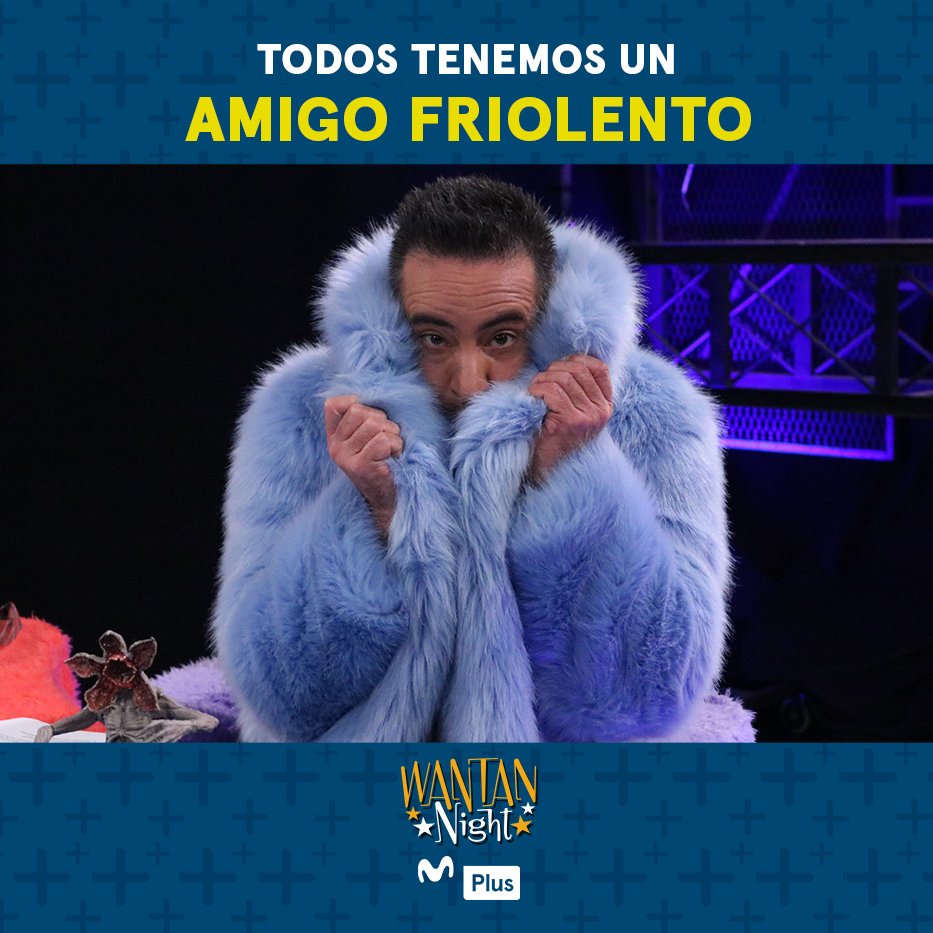 Si yo digo "friolento", tú dices... 🥶.
Mencional@ y de paso regálale su mantita 🐯.