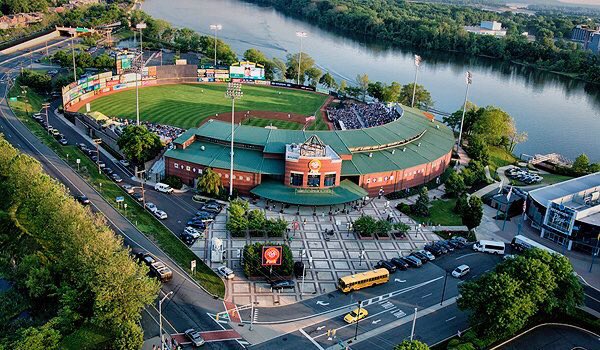 BF_Northeast's tweet photo. Excited to be back at Arm &amp; Hammer Park tomorrow for our @BaseballFactory National Evaluation

Thank you to the @TrentonThunder for allowing our athletes to workout at such a beautiful facility! See you soon 👋
#TheTour https://t.co/92UWrSerDM