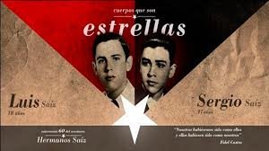 SachaPelaiz's tweet photo. Quiso la historia q en una misma fecha, una luz intensa iluminara por siempre el mundo con el nacimiento del invicto #FidelCastro y q años + tarde, dos luces fueran apagadas, para resurgir luego en el arte y la conciencia de los jóvenes de #Cuba 
¡Gloria eterna! Hermanos Saíz https://t.co/aifOKN5OWq