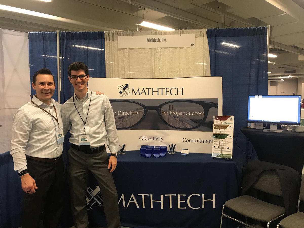 mathtechinc's tweet image. Stop by the #Mathtech booth to talk with Frank Nestore and Jason Woodcock about #Journeymapping during #FTAtech2019